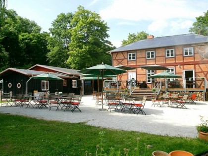 Foto: Br&amp;uuml;ckenhaus am Schaalsee